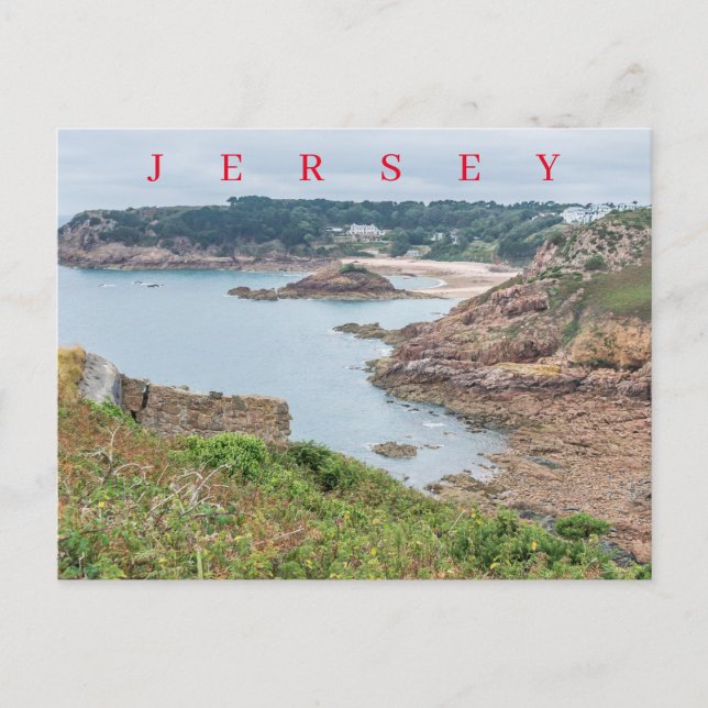 Carte postale Jersey Portelet Bay (Devant)