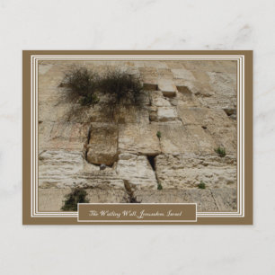 Carte postale Jérusalem Israël