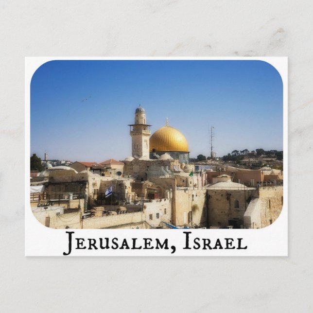 Carte Postale Jerusalem, Israel Postcard (Devant)