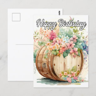Carte Postale J'espère que vous avez un joyeux anniversaire