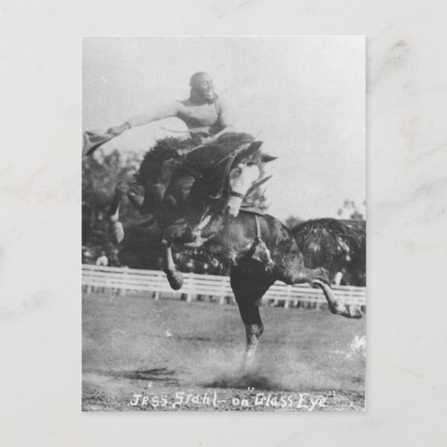 Carte Postale Jess Stahl sur Glass Eye. (Devant)