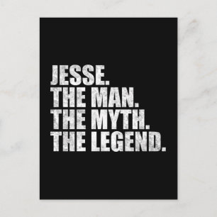 Carte Postale Jesse nom, Jesse l'homme le mythe la légende