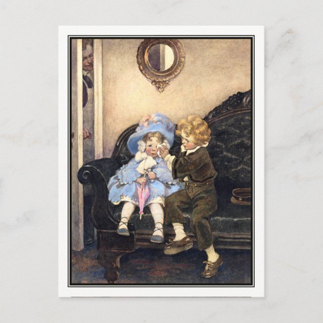 Carte Postale Jessie Willcox Smith - Le Couple Volant (Devant)