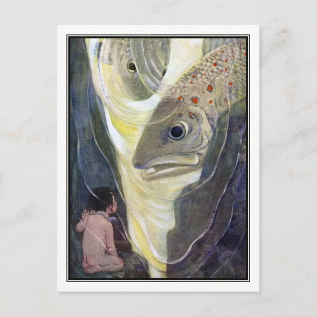 Carte Postale Jessie Willcox Smith - The Water-Baby (Devant)