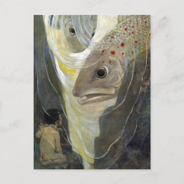 Carte postale Jessie Willcox Smith Water Babies CC (Devant)