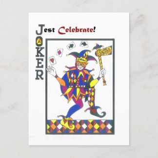 Carte Postale Jest Celebrate Postcard