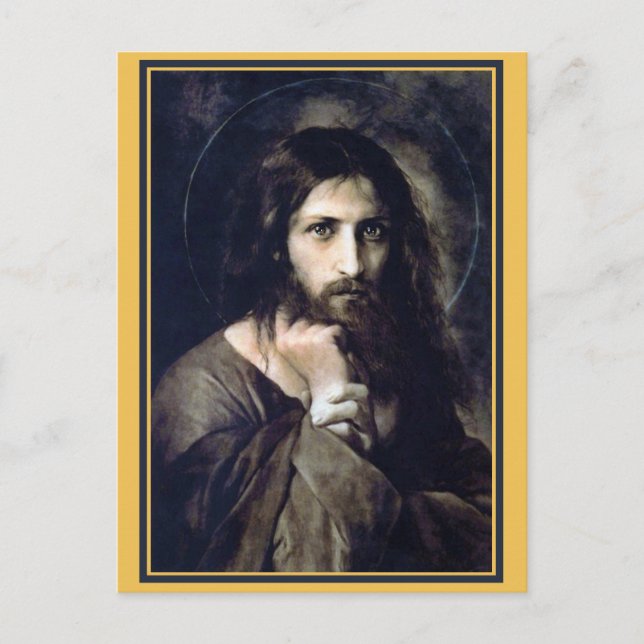 Carte Postale Jésus Christ 1888 par Georg Karl Franz Cornicelius (Devant)