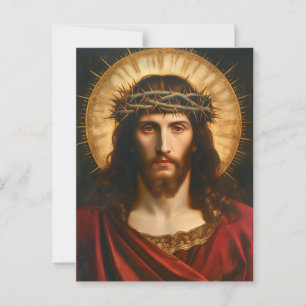 Carte Postale Jésus Christ Art religieux chrétien