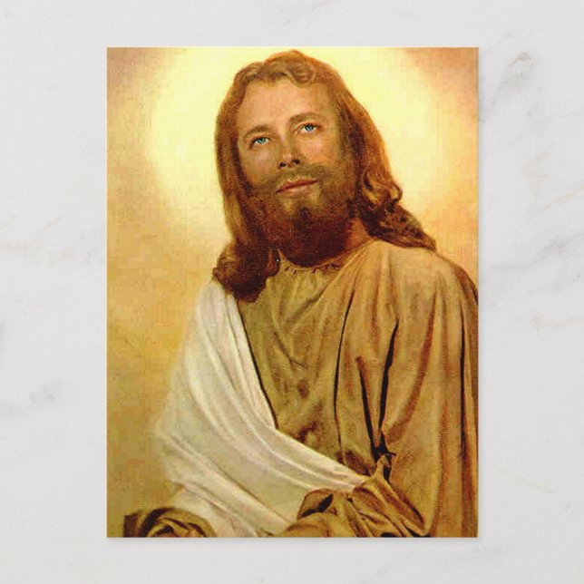 Carte Postale Jésus Christ Je Suis Le Chemin (Devant)