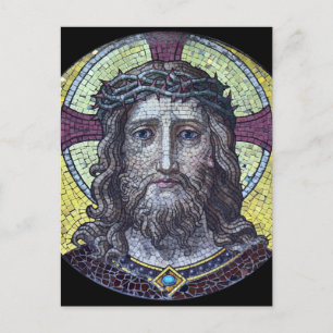 Carte Postale Jésus Christ, Mosaïque, Sainte Eglise / Art de la