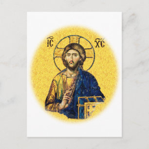 Carte Postale Jésus-Christ Pantocrator