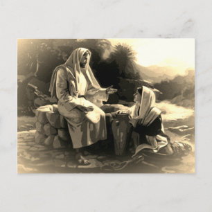 Carte Postale Jésus Christ & Sainte Marie Magdalene (artiste inc