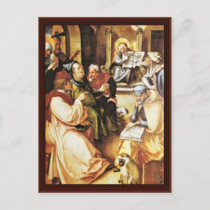 Carte Postale Jésus De Douze Ans Dans Le Temple