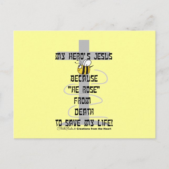 Carte Postale Jésus du héros (Devant)