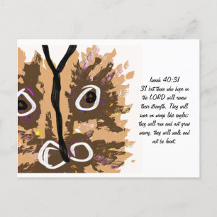 Carte Postale Jésus espère