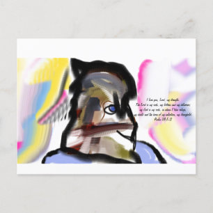 Carte Postale Jésus est amour