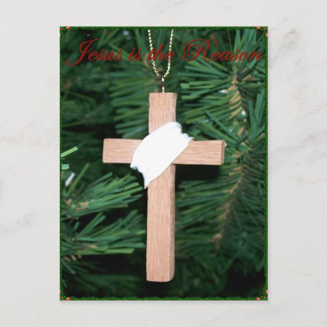 Carte Postale Jésus est la Croix de la Raison (Devant)
