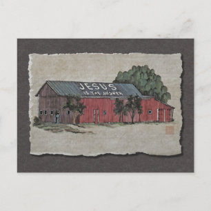 Carte Postale Jésus Est La Réponse Grange