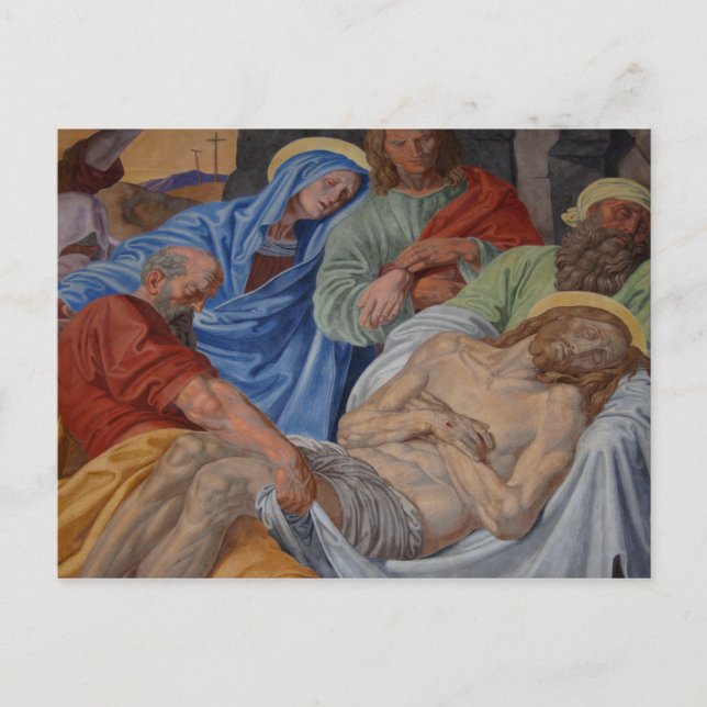 Carte Postale Jésus Est Mort Pour Nous (Devant)