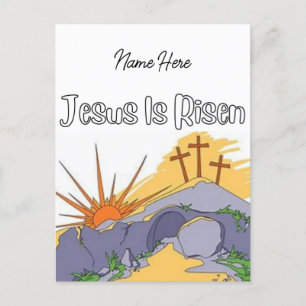 Carte Postale Jésus est ressuscité