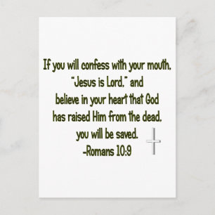 Carte Postale Jésus est Seigneur