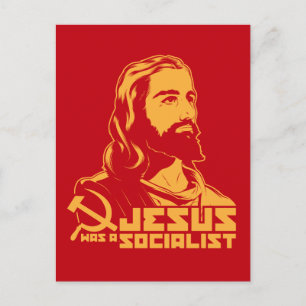 Carte Postale Jésus était socialiste