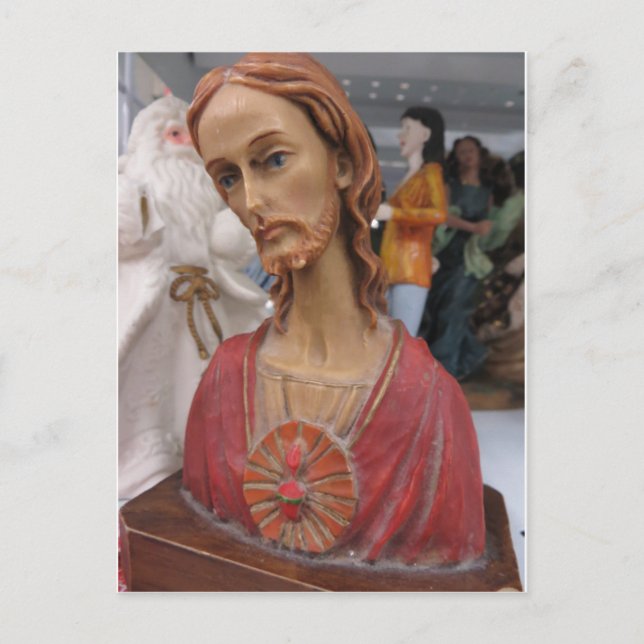 Carte Postale Jésus Figurine (Devant)