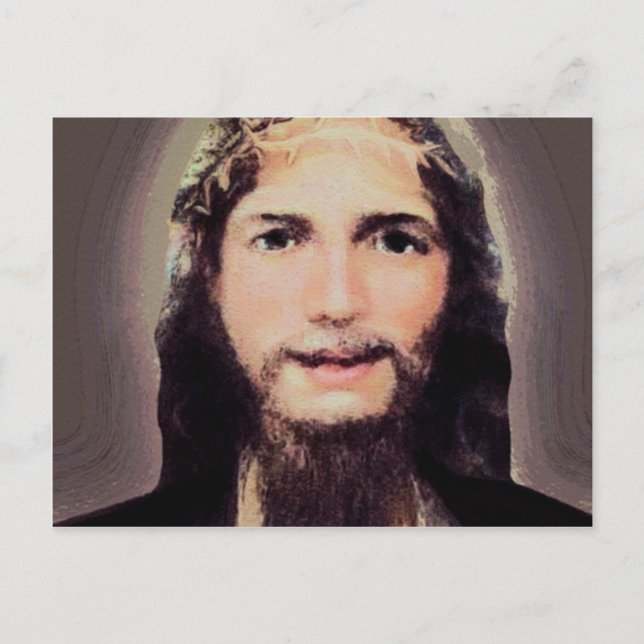 Carte Postale Jésus souriant (Devant)