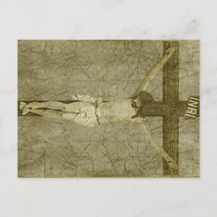 Carte Postale Jésus sur la croix