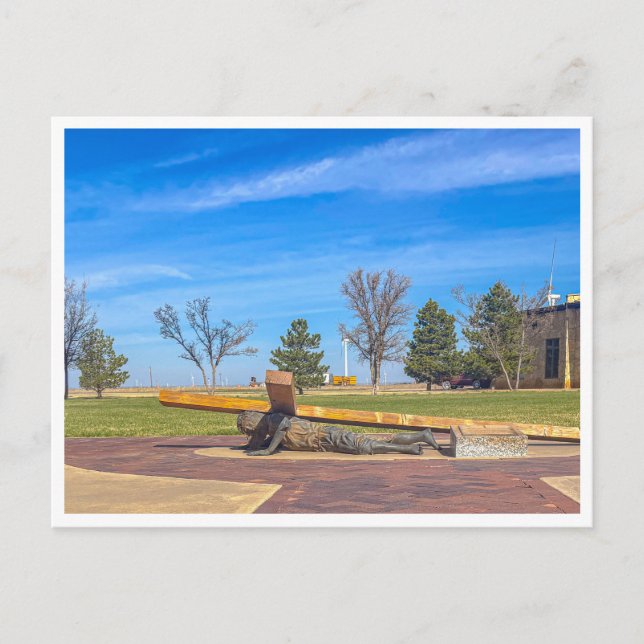 Carte Postale Jésus tombe la troisième fois (Devant)