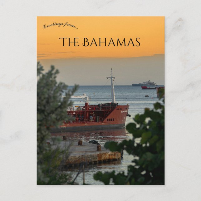 Carte Postale Jetée de Clifton Nassau Les Bahamas (Devant)