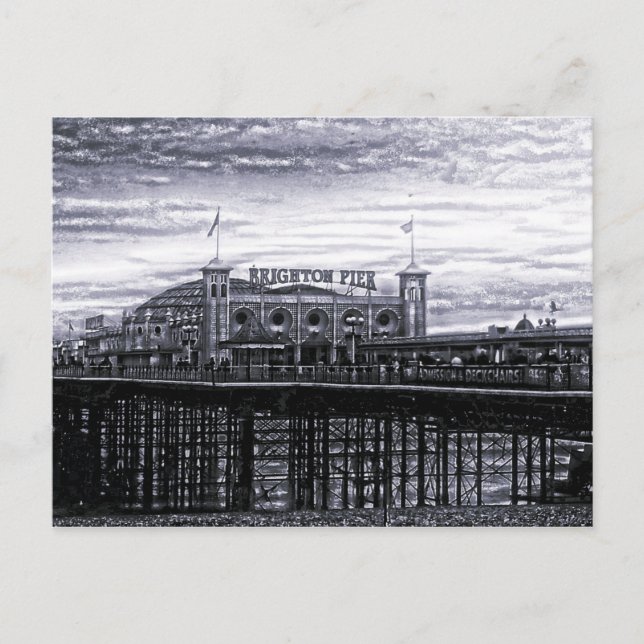 Carte Postale Jetée de contraste Brighton (Devant)