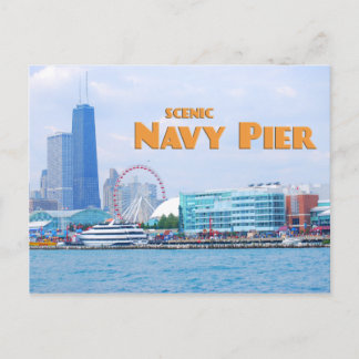 Carte Postale Jetée de la Marine pittoresque - Chicago Illinois