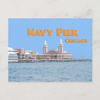Carte Postale Jetée de marine - Chicago Illinois