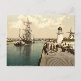 Carte Postale Jetée et port de Littlehampton, Angleterre