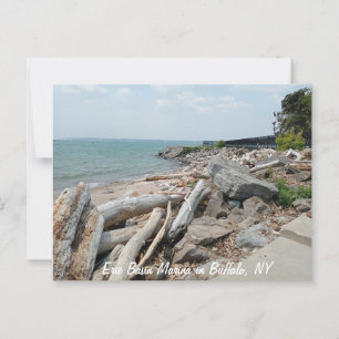 Carte Postale Jetée modifiée à la marina du bassin d'Erie