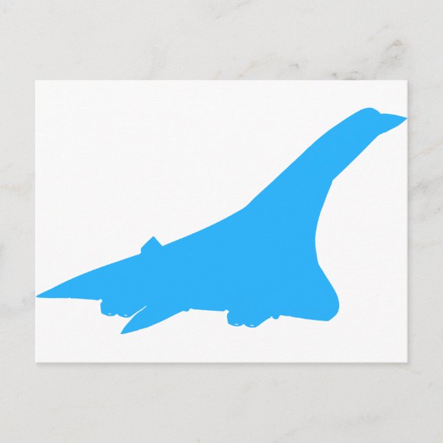 Carte Postale Jetliner passager Supersonique Concorde (Devant)