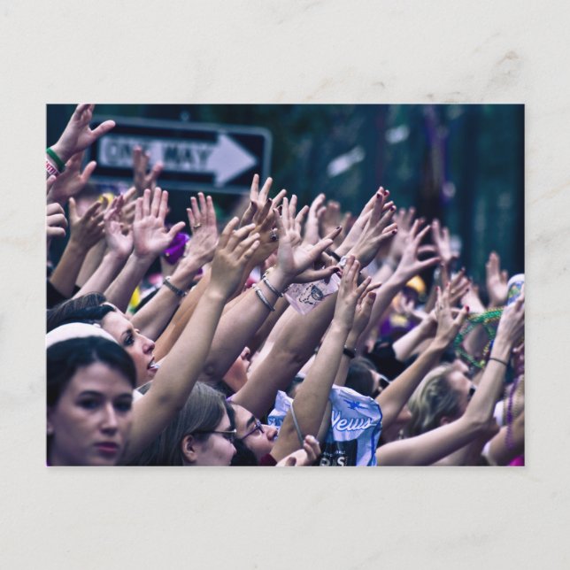 Carte Postale Jette-moi quelque chose de Monsieur (Devant)