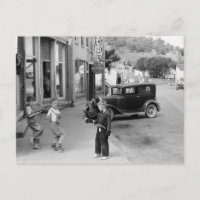 Jeu d'enfants au Wisconsin, années 1930