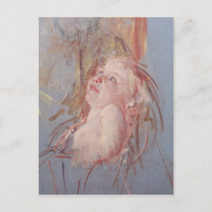 Carte Postale Jeune enfant dans les bras de sa mère