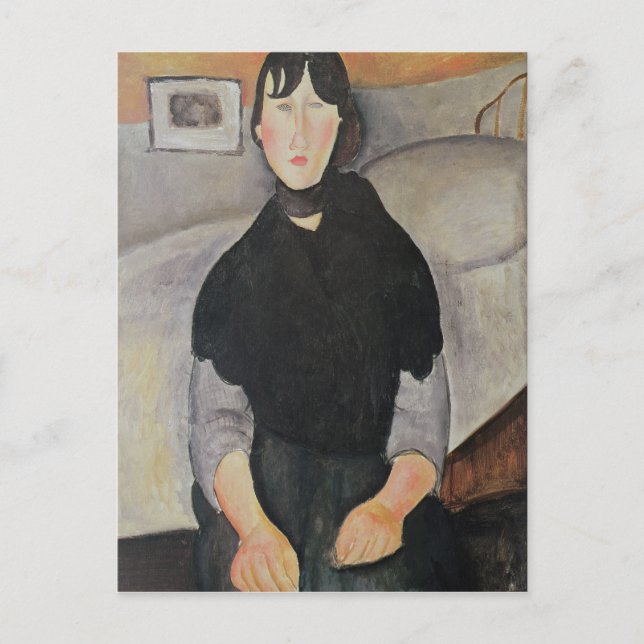 Carte Postale Jeune femme du peuple (Devant)