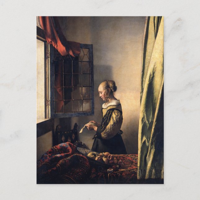 Carte Postale Jeune fille à la perle (Devant)
