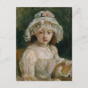 Carte Postale Jeune fille avec Casquette   Berthe Morisot