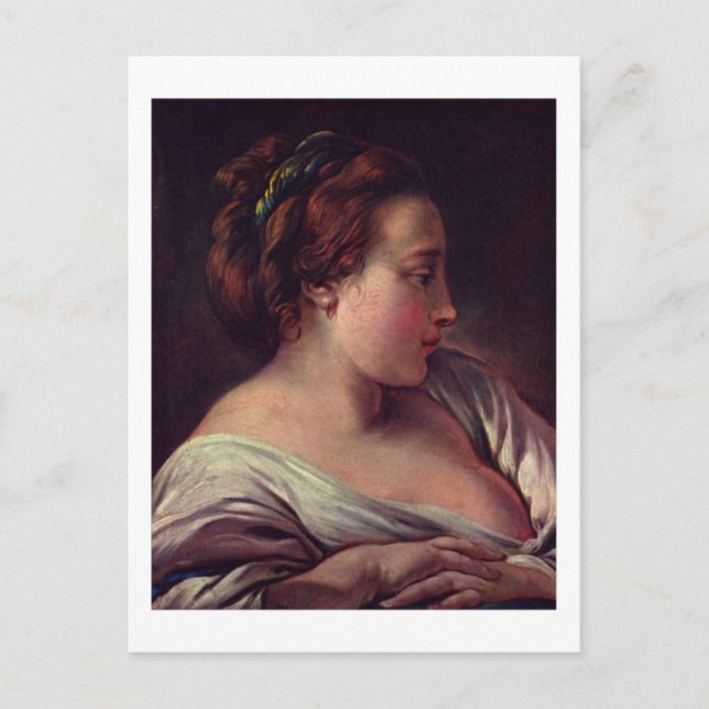 Carte Postale Jeune fille Jeune fille fille fille par Francois B (Devant)