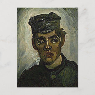 Carte Postale Jeune paysan à Peaked Casquette(F165)Van Gogh Fine