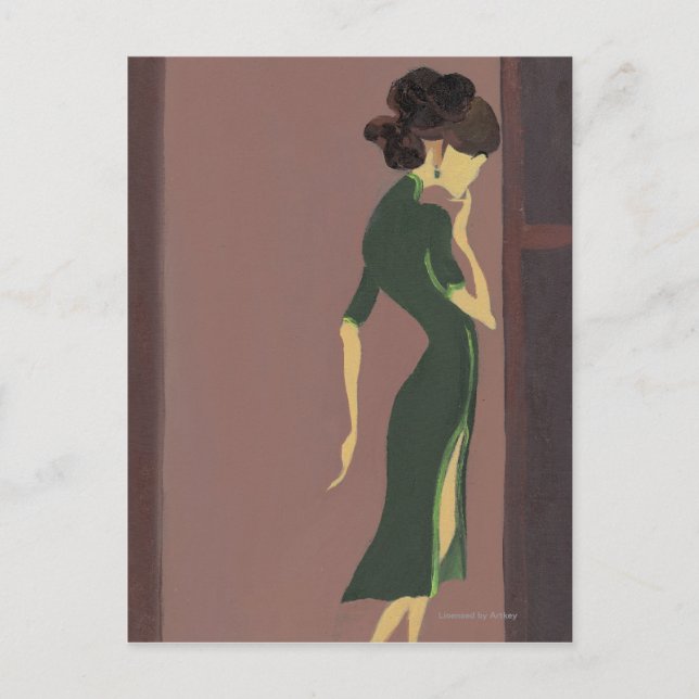 Carte Postale Jeunes en fleurs No 7 (Devant)