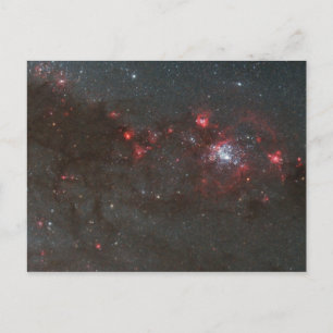 Carte Postale Jeunes, étoiles chaudes dans un bras de spirale du