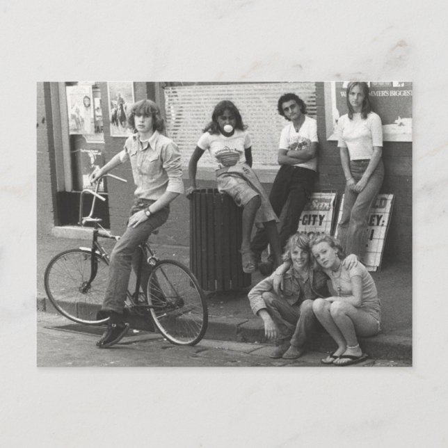 Carte Postale Jeunes, Melbourne, 1976 (Devant)