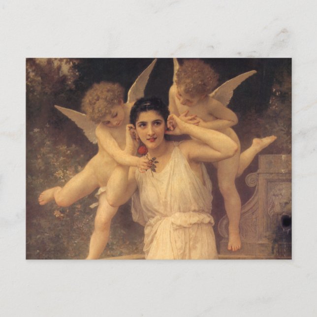 Carte Postale Jeunesse par Bouguereau, Portrait des Anges Victor (Devant)