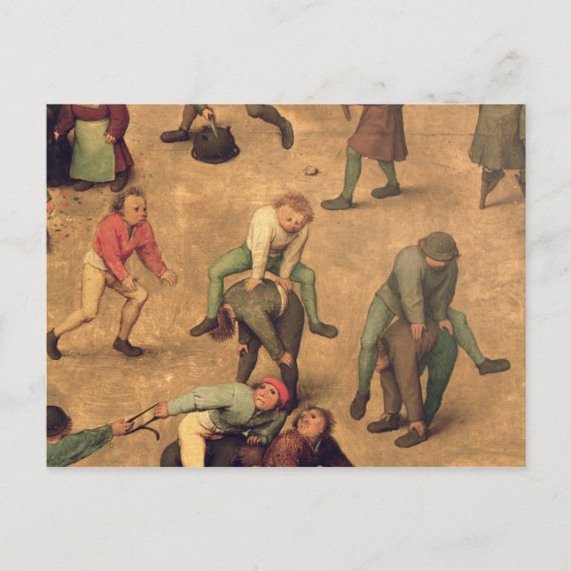 Carte Postale Jeux pour enfants détail de jouer leap-frog (Devant)